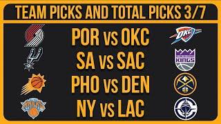 NBA Picks Today 3/7/25 NBA Picks and Predictions NBA Bets Today