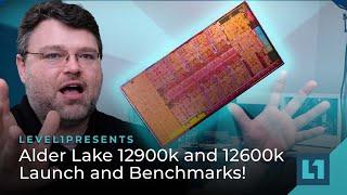 Alder Lake 12900k and 12600K Launch and Benchmarks!