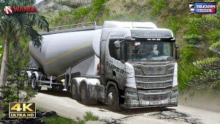 Truckers of Europe 3| quarry dirty off road| Realistic HD gameplay