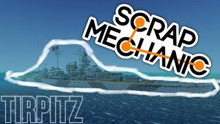 ТИРПИЦ 1К1 КОТОРЫЙ УМЕЕТ ПЛАВАТЬ (Tirpitz) Scrap Mechanic