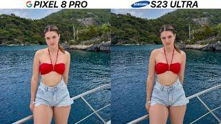 Google Pixel 8 Pro VS Samsung Galaxy S23 Ultra Camera Test Comparison