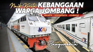 KERETA EKSEKUTIF KOK BEGINI||Naik Kereta api Bangunkarta(Jakarta-Jombang)