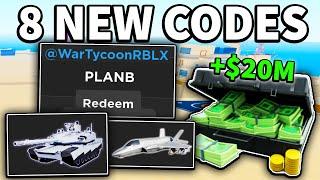 *NEW* WORKING ALL CODES FOR War Tycoon IN 2025 MARCH! ROBLOX War Tycoon CODES