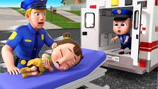 Policeman is Here to Help | Police Officer Song | Job and Career | Rosoo Nursery Rhymes & Kids Songs