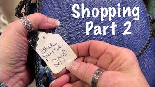 ASMR Shop with Rebecca! (No talking) Part 2! Soft spoken upoads tomorrow/Portland Consignment Shop!