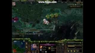 DotA Allstars , crazy Pudge hooks!
