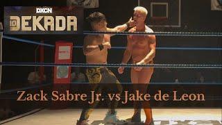 [4K] Zack Sabre Jr. vs Jake de Leon Dexcon Dekada 2024