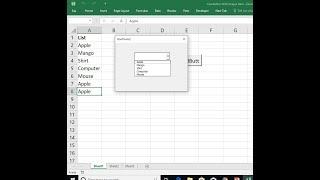 ComboBox With Unique Items Excel VBA || use Countif to load unique item on ComboBox