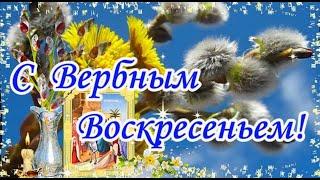 С Вербным Воскресеньем! Поздравляю с праздником.