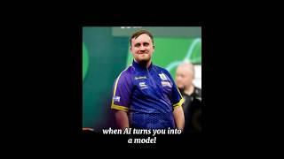 Luke Littler 180 transformation #sports #ai #edit