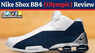 Nike Shox BB4 "Olympic" Review On Foot · Vince Carter's First Nike Signature Shoe · AT7843 100