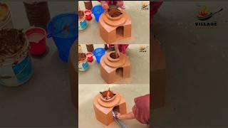 Easy way to make a clay chulha || How to make a clay chulha  #mittikachulha #clayoven