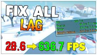 How To FIX LAG & INCREASE PERFORMANCE In Roblox Arsenal! (600+ FPS)