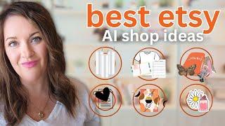 6 Best CREATIVE AI  Digital Product Etsy Shop Ideas to Start TODAY!