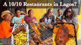 USA  TO NIGERIA TRAVEL | WE TESTED AN UNDERRATED RESTAURANT IN LAGOS | ROYALETTE FOOD REVIEW