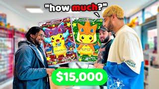 He Wanted for $15,000 For These Ponchos + HUGE Pokemon Restock! (SHOP POV EDITION)