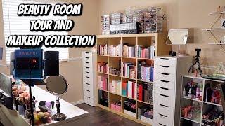 NEW BEAUTY ROOM TOUR & MAKEUP COLLECTION 2020 - ALEXISJAYDA