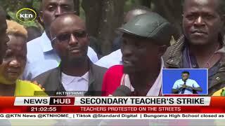 Crisis in schools as teachers start their strike