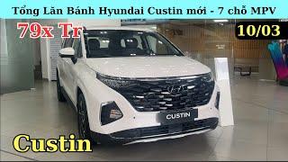 Hyundai Custin khuyến mại giữa Tháng 3, Giảm tiền mặt 56Tr | Tổng Lăn Bánh Custin Tháng 3 | 797 Tr