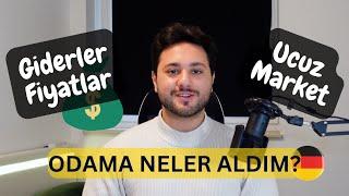 ALMANYA'DA ODAMA NELER ALDIM?