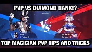 PVP vs High Ranks [MAGICIAN TIPS AND TRICKS!] | CRYSTAL OF ATLAN