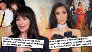 Dakota Johnson and Chris Martin's MESSY SPLIT (Cheating Allegations) and Kim Kardashian's 10 NANNIES