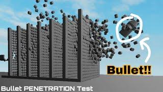 Bullet Penetration in Roblox Plane Crazy