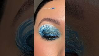 Ocean Inspired Eye Makeup #makeup #eyemakeup