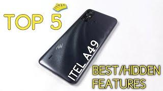 Itel A49 Top 5 Best/Hidden Features | Tips & Tricks