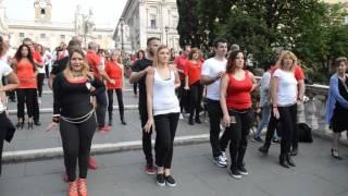 KIZOMBA LATIN PROJECT FLASH MOB ROMA 2016 CARLOS & ILARIA