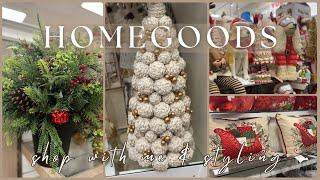 Christmas at Homegoods | New High End Designer Dupes | Shop With Me, Haul and Styling Tips