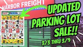 UPDATED March Parking Lot Sale! What CHANGED? #harborfreight #automobile #deals