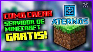 COMO CREAR SERVIDOR DE MINECRAFT CON ATERNOS 2024