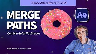  How To Merge Paths To Make A Donut in After Effects