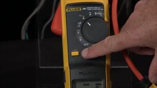 How to Measure Inrush Current With Fluke 381 Remote Display True-RMS AC/DC Clamp Meter