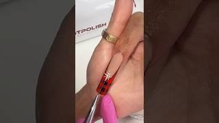 Easy snowflakes ️ tutorials #nails #notpolish #naildesign