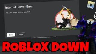 ROBLOX WEBSITE DOWN !  #roblox #robloxdown2024 #robloxisdown