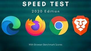Edge Vs Chrome Vs Firefox Vs Brave Speed Test | 2020 Edition