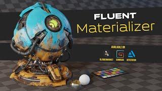 Fluent : Materializer - Procedural texture - Blender add-on