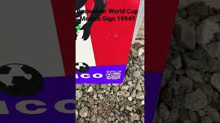 World Cup Budweiser Mexico Sign 1994- Garage Sale Find!!