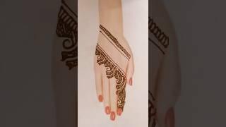 Very Easy Simple Back HandMehndi Design Trick For -Mehandi ka Designs-Stylish Mehendi designs #2025