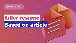 Create a Killer Resume [PRO tips for QA engineers]