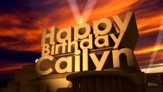 Happy Birthday Cailyn