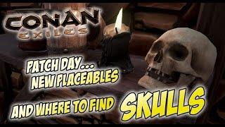 Where to Find SKULLS - Conan Exiles Patch Day May 11, 2017