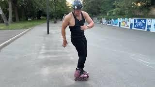 CHILL MUSHROOM & WIZARD SESSION ON INLINESKATES. BOGDAN & VLAD 2024 8 15