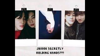 Jikook secretly holding hands? 