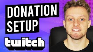 How To Setup Donations on Twitch (Full Donation Setup)