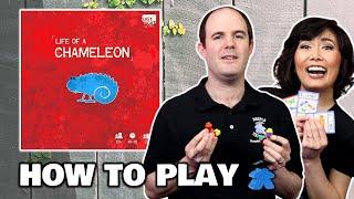 Life of a Chameleon - How to Play (Clever Tactical Area Movement Game)