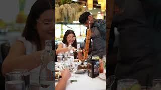  Watch what happens when you walk through the doors at Brasão…