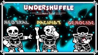 Undershuffle - Sans Battle | UNDERTALE Fangame | All Routes + Extra